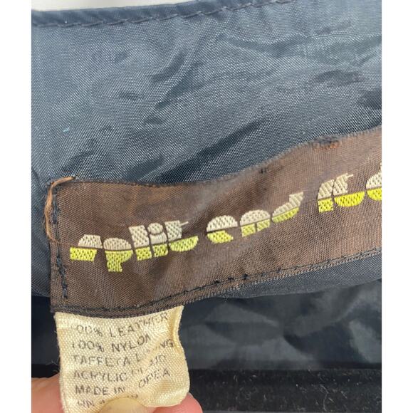 VTG SPLIT END women's leather vest black Small medium back western motorcycle - Picture 3 of 4